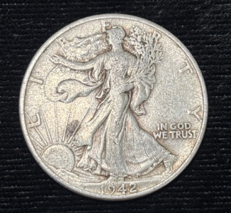 1942 Walking Liberty Half Dollar