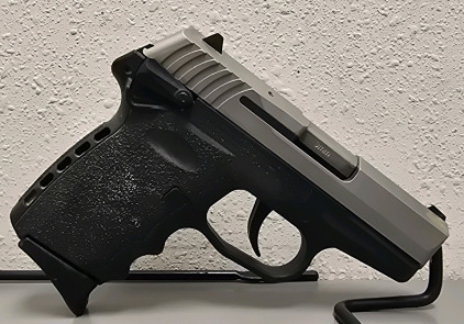 SCCY CPX-1 9mm Pistol, Stainless Slide, Polymer Frame
