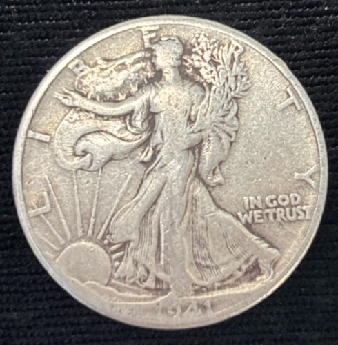 1941 Walking Liberty Half Dollar