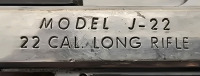 Jennings Firearms J-22 Pistol, .22 Long Rifle, Serial No. 444713 - 8