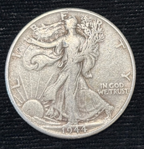 1944 Walking Liberty Half Dollar