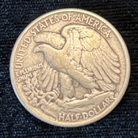 1944 Walking Liberty Half Dollar - 2