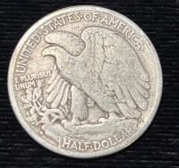 1943 Walking Liberty Half Dollar - 2