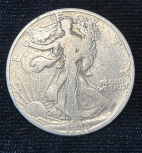 1944 Walking Liberty Half Dollar