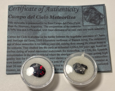 3.19 Grams Meteorite With Pigeon Blood Red Ruby Diamond Cut Gem Stone