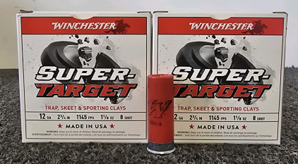 (50) Winchester Super-Target 12ga Trap And Skeet Cartridges
