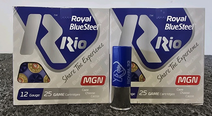 (50) Royal 32 Bluesteel 12ga Game Cartridges