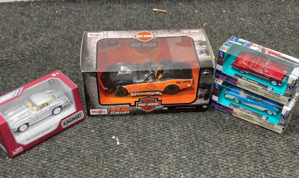 Maisto Harley Davidson Corvette And More