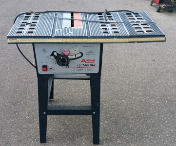 (1) Alltrade 10" Table Saw - Model 1677-E-10