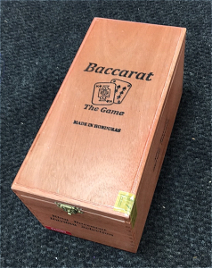 Baccarat The Game Cigar Boxes, Gispert Cigar Box