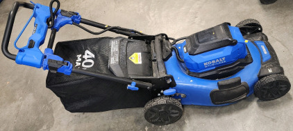 Kobalt 40V MAX 20 inch Cordless Push Lawn Mower.