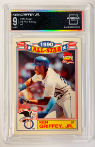 Graded Ken Griffey Jr. Sports Card (9 Mint)