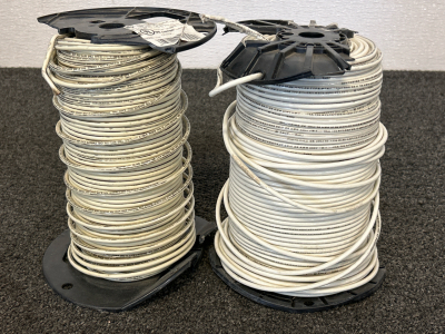 (2) Partial Rolls Of Insulated Wire (Solid Copper/ 600 Volts)