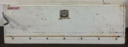 White Weather Guard Saddle Box