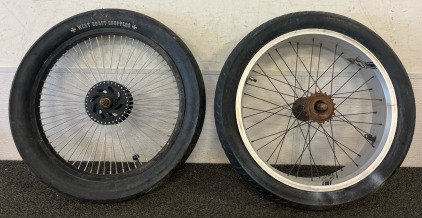 West Coast Choppers Motorcycle Wheel, Schwinn Sting-Ray or OCC Chopper Wheel