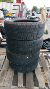 (4) Michelin Tubeless Tires - 245/45R19