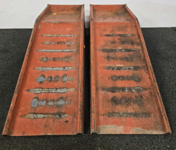 (2) Steel Car Ramps