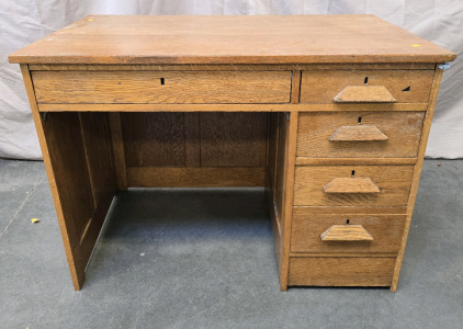 Vintage Wood Desk
