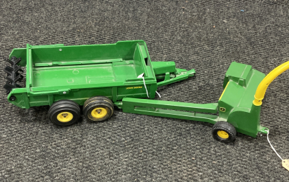 (2) Ertl John Deere Vintage Farm Equipment