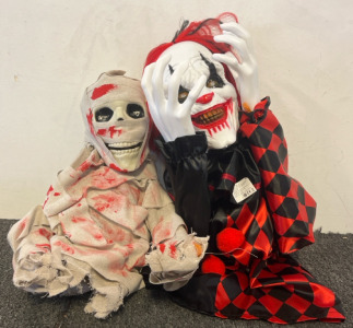 Electric Halloween Mummy&rsquo;s & Clown