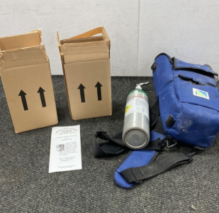 Small Oxygen Tank with Case And More