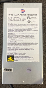 WFCO 65AMP Power Converter