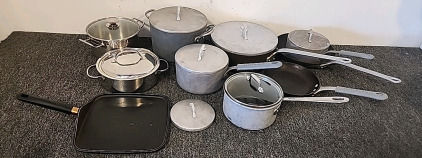 Magnalight Professional Pots And Pans and Various Others..