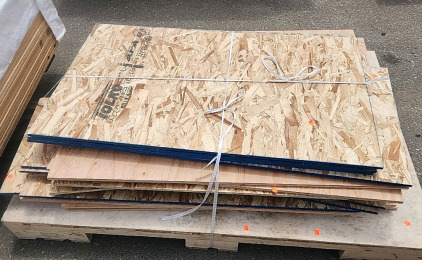 3/4"O.S.B. 28"x48" and Various other like Sizes..