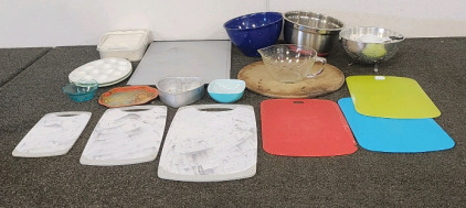 Cutting Boards, Mixing Bowls, Deviled Egg Holder, And More!