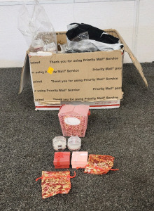 Box Of Jewelry Bags And Boxes