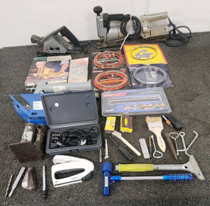 Black And Decker 3 1/4 Planer Width Capacity, Craftsman 3/4 Inch Stroke Sabre Saw, Saw Blades, Zero Play Guide Bar System, Woodsmith Books, And More.