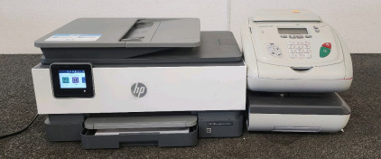 HP OfficeJet Pro 8035 And A Hasler IM-350 Mailing Machine