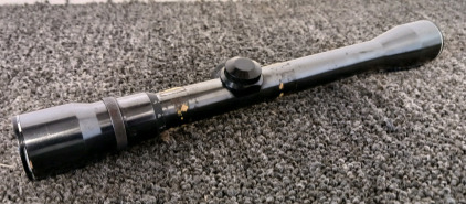 (1) Unknown Rifle Scope - 3X-9X Zoom - Needs TLC