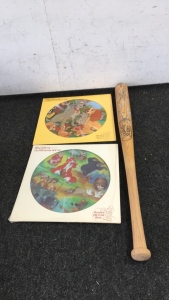 (2) Vinyl Picture Discs, Bat