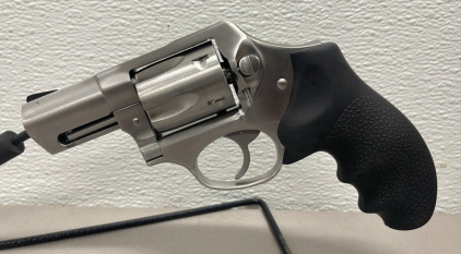 Ruger SP101 Model .357 Magnum Caliber Revolver In Original Hard Case, Extra Grips, And 2 Carbon Fiber Holsters