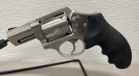Ruger SP101 Model .357 Magnum Caliber Revolver In Original Hard Case, Extra Grips, And 2 Carbon Fiber Holsters