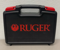 Ruger SP101 Model .357 Magnum Caliber Revolver In Original Hard Case, Extra Grips, And 2 Carbon Fiber Holsters - 10