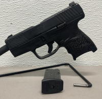 Walther PPS Model 9mm Caliber, Semi Automatic Pistol In Original Hard Case W/ (4) Extra Magazines & Carbon Fiber Holster - 2