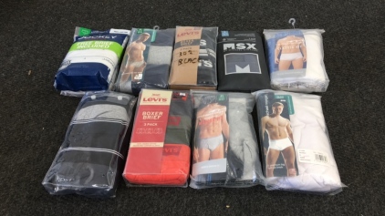 (9) Packages of Unopened Boxer Briefs