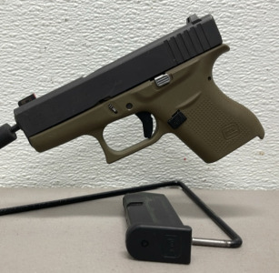 Glock 43 Model 9mm Caliber, Semi Automatic Pistol