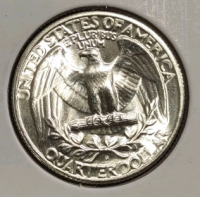 1946-D MS64 Choice Silver Washington Quarter - 2