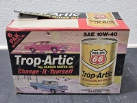 *Unopened* Vintage 6-Pack Box Phillips 66 Motor Oil - 10W-40