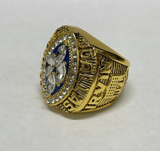 1988 Dallas Cowboys &ldquo;Michael Irvin&rdquo; World Champion XXVIII Super Bowl Ring (Replica)