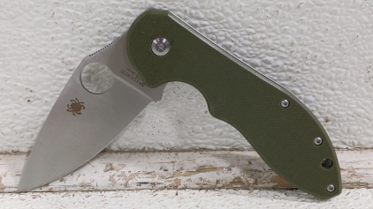 (1) Spyderco CTS-XHP Folding Knife - Taichung Taiwan