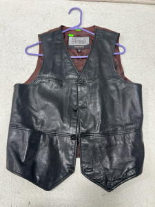 Pelle Studio Wilson's Leather Vest Size Medium