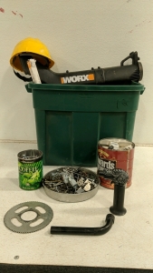 (1) Hardware & Tool Bin w/ Assorted Screws, Bolts & Unique Hardware