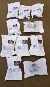 (5) SteelTek 3/4" Galvanized Side Outlet Elbows & (5) SteelTek 3/4" Galvanized 90&deg; Elbows