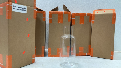 (5) NICHE Light Fixtures - Glass