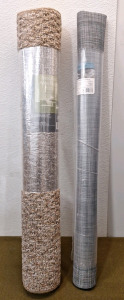 (1) 3' x 5' Area Rug & (1) 3' x 4' Grey Thatch Vinal Chair Mat
