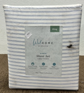 (1) Welhome By Welspin 4-Piece Sheet Set - King Size